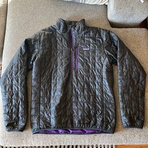 Patagonia Nano Puff Lightweight Down 1/2 Zip Jacket